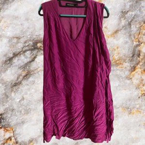 Asymmetrical Silk Dress